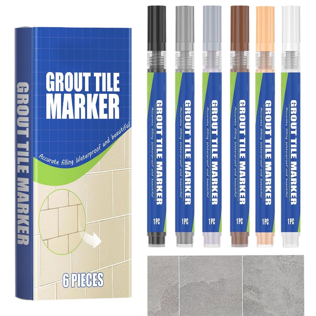 Waterproof Tile Marker Grout Pen Wall Seam for Floor Bathroom Kitchen Toilet Wall Seam Repair tile seam beautifying pen