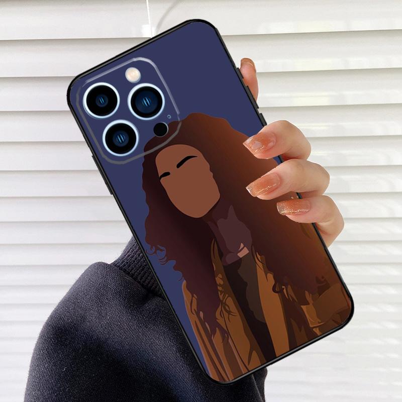 Euphoria Zendaya Phone Case For iPhone 17 16 15 14 13 12 11 Pro Max mini 15 16 Plus 16e 17 Air Cover Fundas