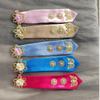 Purple Korean Ethnic Hair Accessories: Children's Headband and Girls' Hair Clips for Stage Performance and Hanbok Headdress