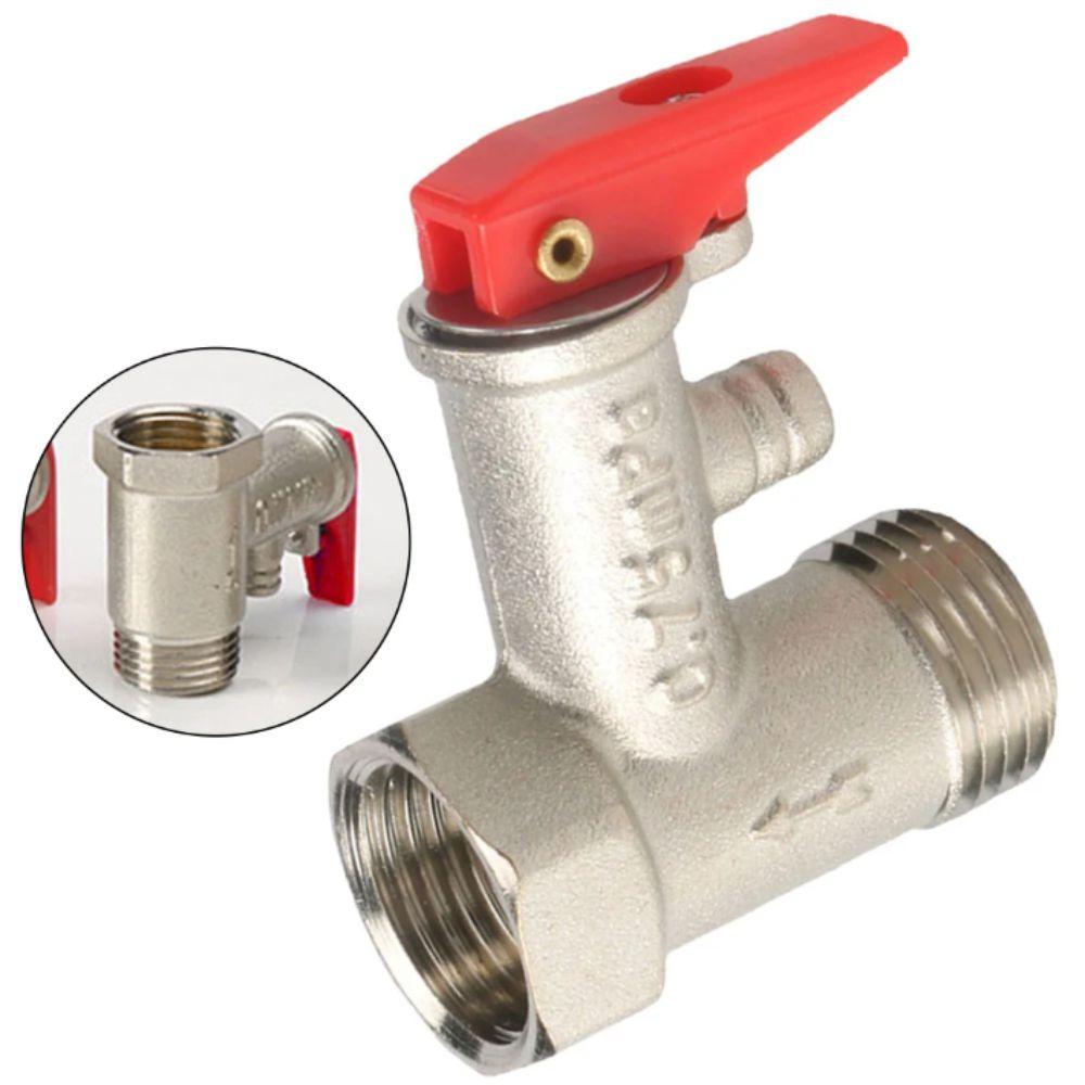 Adjustable Pressure Pressure Reducing Valve Brass Construction Durable Design Safety Valve Spring Mechanism Copper Material