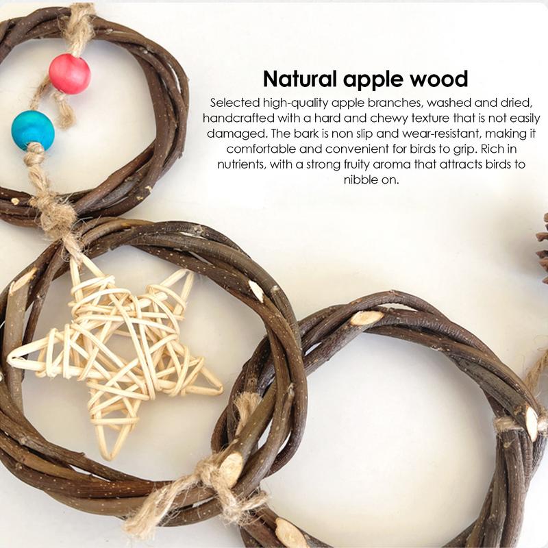 Vogel Schreddern Spielzeug Papagei Vogel Spielzeug Sitzstangen Spaß Kauen Zahnen Große Papagei Kauen Vogel Käfig Zubehör Für Aras Afrikanische Gre