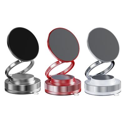 Windshield Magnetic Smartphone Mount Support Bracket with Vacuum Suction 360 Degree Rotatable for Navigation Video Calls