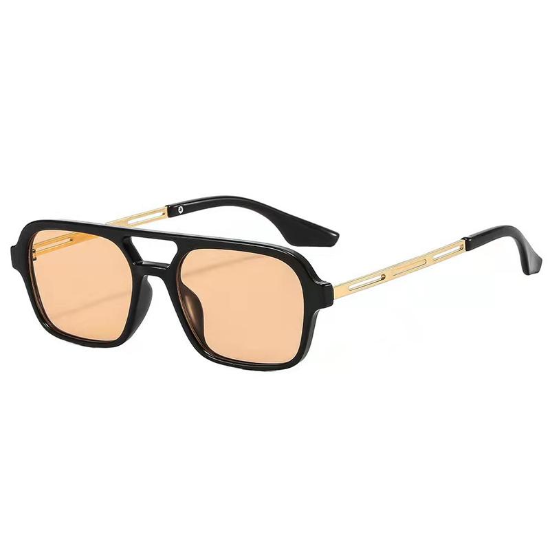 Čtvercové sluneční brýle s malým rámem Žena Značka Návrhář Móda Luxusní sluneční brýle Dámské Vintage duté leopardí modré Oculos De Sol