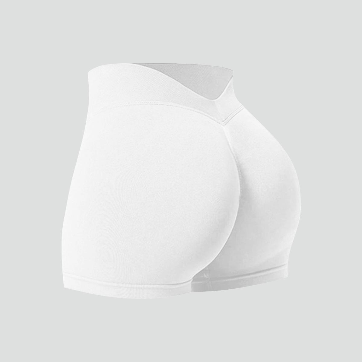 

Женские шорты для йоги с высокой талией: Подтягивающий ягодицы, для бега и фитнеса Large