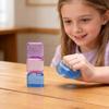 Sensory Squeeze Cube Toy Super Solid Durable Stress Relief Fidget Toy for Hand Exercise and Focus Improvement Set of 4