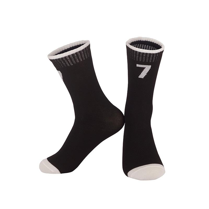 Summer Thin Children'S High-Top Basketball Socks Student Middle School Children'S Performance Star Number Socks Youth Sports Socks