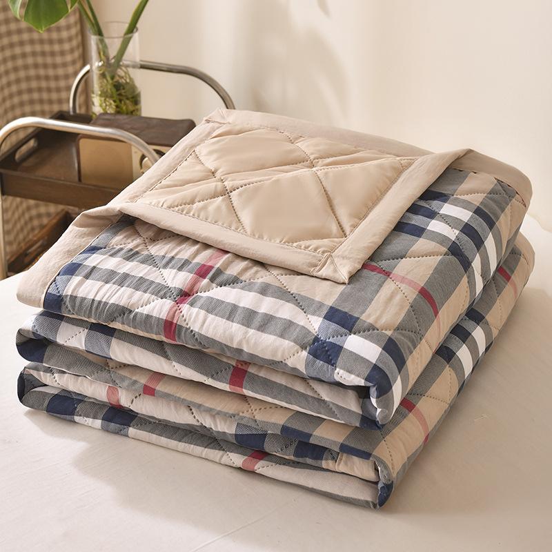 Klimatizační přikrývka šetrná k pokožce Single Double Summer Cool Quilt Jarní a podzimní tenká přikrývka