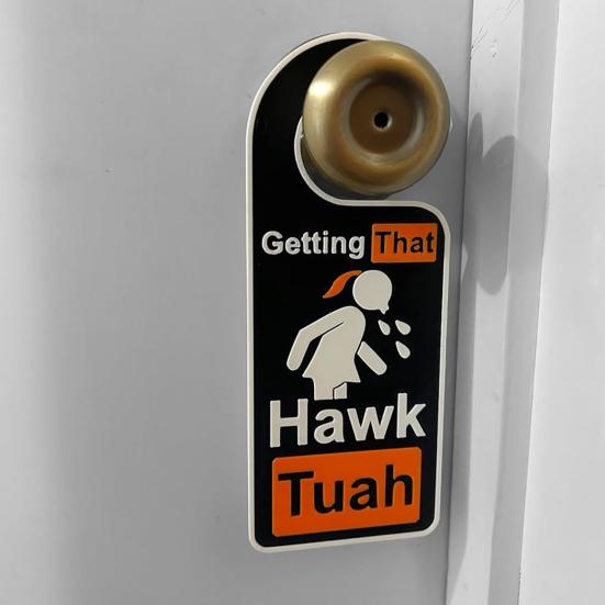 Acrylic Door Knob Hanger Home Office Dorm Bedroom All Standard Doors Handle Hanging Decoration