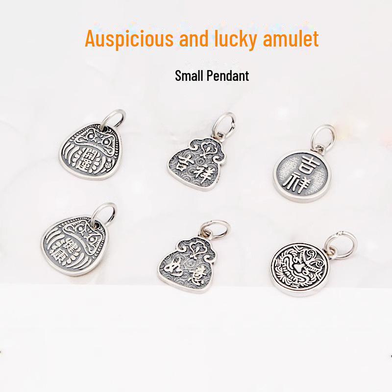 Handmade Lucky Fortune Blessing Pendant for DIY Bracelet Weaving