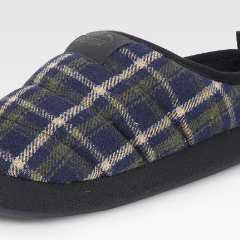 Puma Scuff Flannel 386338 02 Winter Cold Weather Slippers