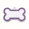 Custom Dog Tags Pendant, Personalised Cat Dog Puppy Pet ID Name Pendants, Collar Tag Pendant Pet Accessories Bone Glitter Pendant