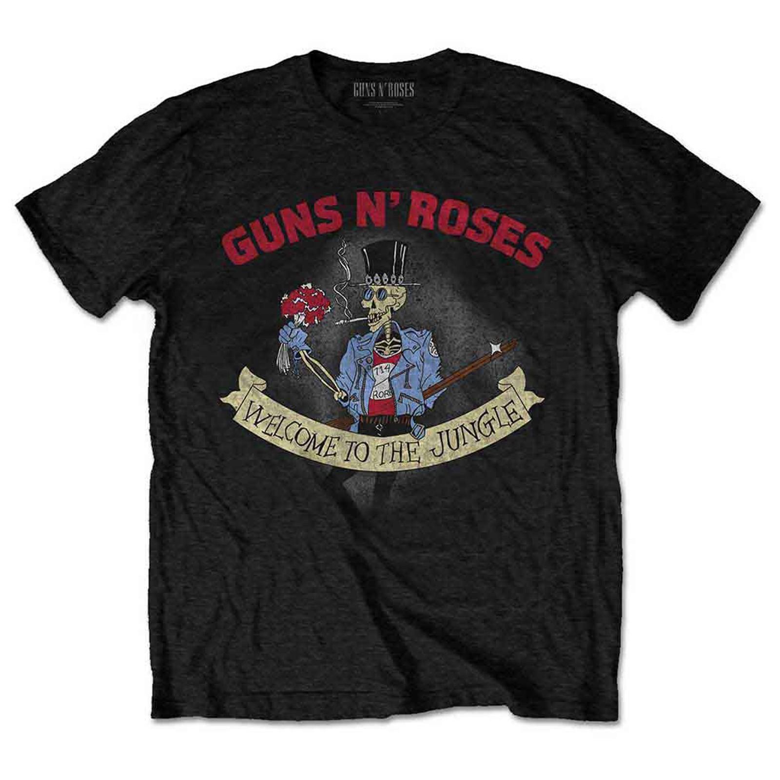 Guns N Roses Skeleton Vintage T Unisex T-Shirt XXXXL