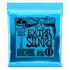 3PACK Ernie Ball Extra Slinky Nickel Wound Electric Strings 8-38 3225