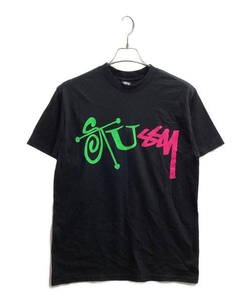 Stussy T-shirt / 00s Black Unisex T-Shirt