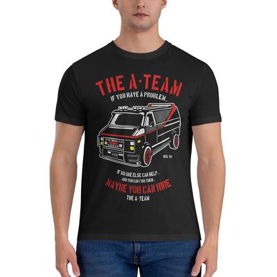 The A Team T Shirt, Retro 80s Action TV Series Mr. T, Hannibal Smith, Face, B.A.