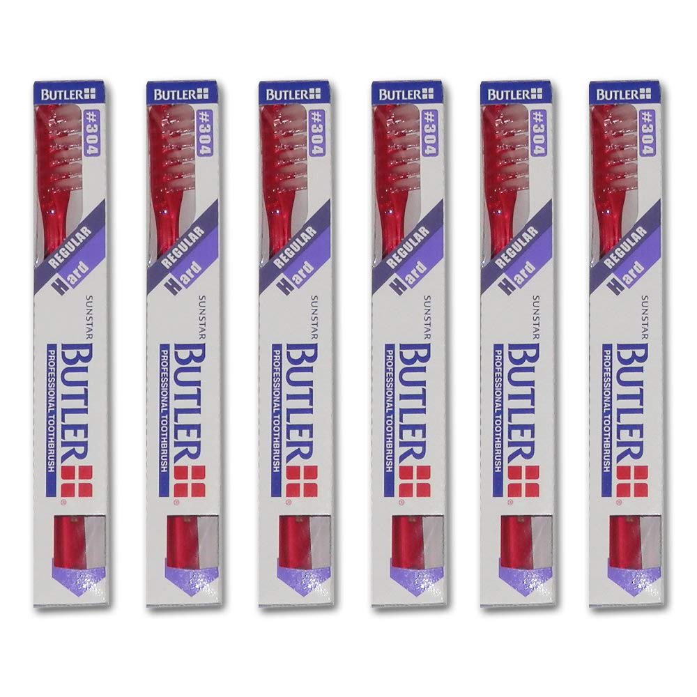

SUNSTAR BUTLER Зубная щетка #304 x 6 (цветной случайный) SUNSTAR BUTLER Зубная щетка Зубная щетка Стоматологические продукты
