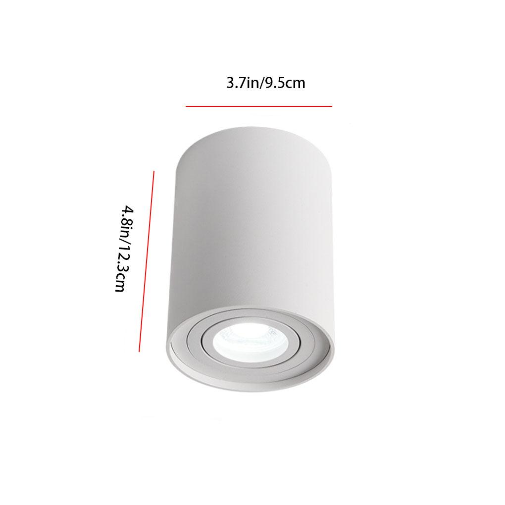 LED Ceiling Lamp Angle Adjustable Light for Living Room Background Porch Hallway Warm White Light