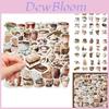 50diy Stickable Coffee Stickers For Notebooks Laptops Phones And More