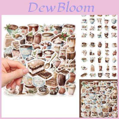 50diy Stickable Coffee Stickers For Notebooks Laptops Phones And More