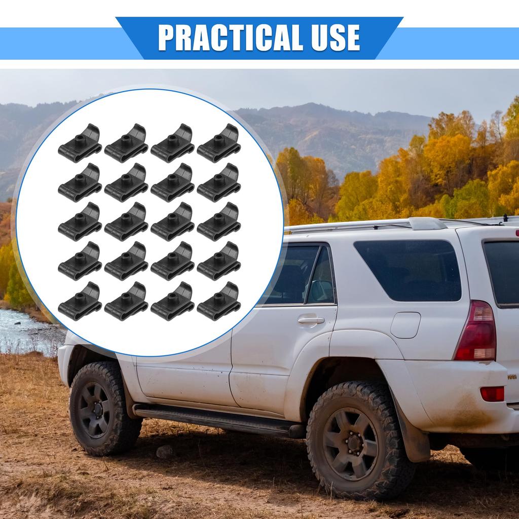 VekAuto Bumper Clip Bumper Fender Fastener Clip Rivet Retainer U