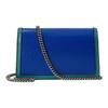 Gucci Dionysus Tiger Head Buckle Color Block Leather Crossbody Bag Women bags Blue Emerald-Green 476432-18YQX-9278