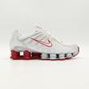 FZ4344-001 Nike Shox TL Platynowy Odcień Czerwień Siłowni Biały Srebrny Szary (Kobiety)