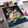 F1 Racing Movie Theme Character Print Area Rug Motorsport Non‑Slip Rectangular Floor Mat Living Bedroom Home Decor Racing Fan Carpet