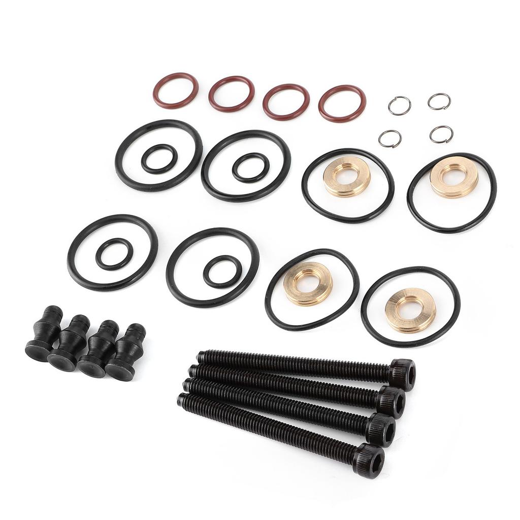 4Sets Fuel Injector Seal Repair Kit Sealing Assembly Clamp Bolt 1417010997 Fit for A2 A3 A4 A6