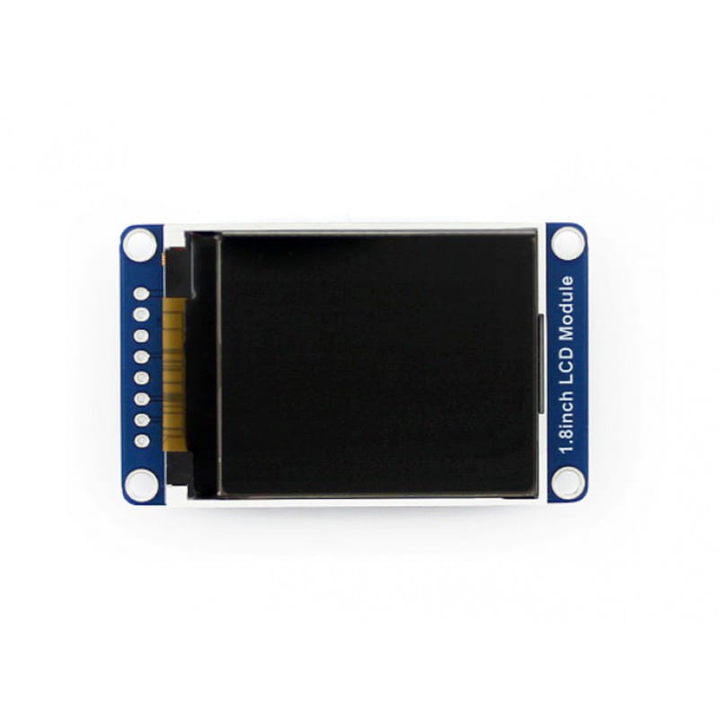 1.8" LCD display with ST7735S controller