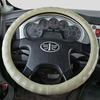 Genuine Leather Steering Wheel Cover Truck Bus Universal Fit 36-50cm Diameter All Season Sport Style
