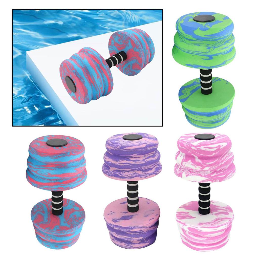 Aquatic Dumbbell Bar Water Dumbell Pool Fitness Portable Professional Water