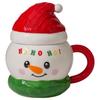 Xiaoyueya Christmas Snowman Ceramic Mug