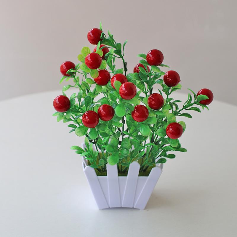 Eucalyptus Bonsai Artificial Green Plant for Home Decoration