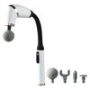 Fascia Guns Electric Massage Guns with Extension Handle Percussion Massager Hammer for Back Neck Waist Leg Back Massager