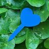 Plastic Plant Markers 100Pcs Heart Shape Tags Waterproof Gardening Labels Reusable for Pots Flower Beds Herb Gardens Identification