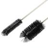 61 inch Double Ended Nylon Pipe Cleaner Brush and 17.7 inch Sink Unblocker Brush for Kitchen Bathroom Showers Plug Hole
