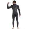 Men's Sharkbat 3MM Fleece-Lined Snorkeling Wetsuit: Warm, Cold-Proof, Windproof, Terry Cloth Adult Suit.
