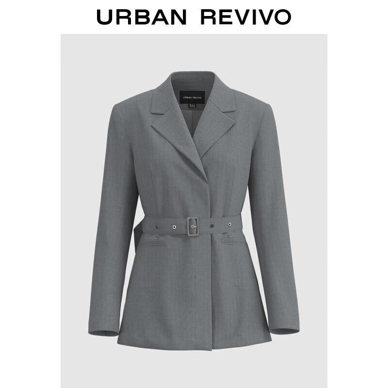 UR 2025 Autumn Women s Belted Blazer L