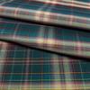 New Plaid Polyester Yarn-Dyed Fabric with Gold & Silver Threads for DIY Pleated Skirts