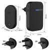 Smart Wireless Self-Powered Doorbell, Long-Range and Waterproof, Ideal for Homes and Elderly Assistance.
