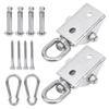 Hochleistungs-Schaukelaufhängungen aus 304 Edelstahl Schaukelaufhängeset Verriegelbare Karabiner