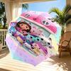 Gabby's Dollhouse Print Automatic Open Close Umbrella, Portable Foldable Umbrella, for Outdoor Commute Camping Trip, Ideal Birthday Gift