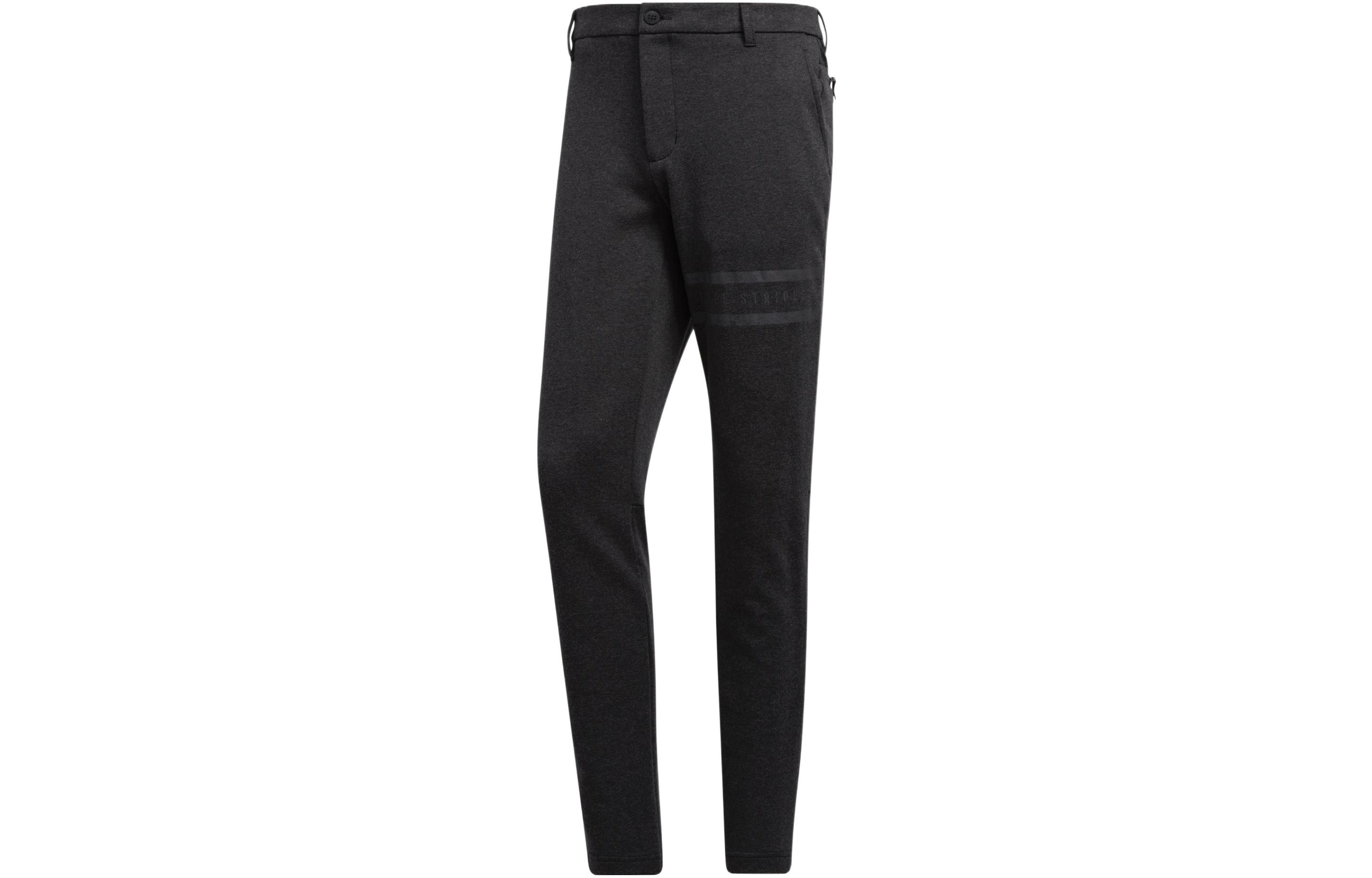Adidas Knitted Sweatpants Men s Black Moderate Slim Fit Pants GD9086 XL