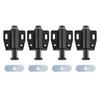 Wardrobes Bathroom Touch Latch Push To Open 4pcs/set ABS