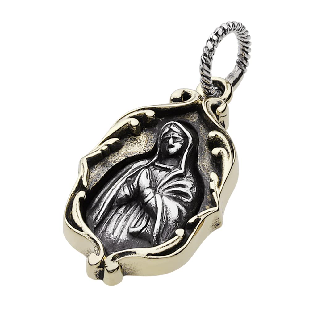 

Арабесковая рамка кулон Мария fp0565 [Figmart] [Серебряный аксессуар] серебряный