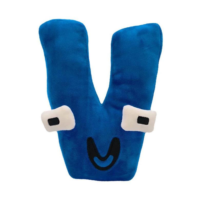 26 English Letters Alphabet Lore Plush Toys Anime Doll Kawaii Stuffed Toys Kids Enlightenment Montessori Plush Toy Doll Gifts