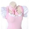 New  Europe United States Pink Cute Sexy Lingeries Maid Cosplay Women Girls Princess Maid Uniform Temptation