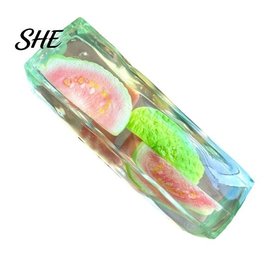 Soft Squeeze Toy for Anxiety TPR Stress Relief, Fruit Sensory Fidget Birthday Gifts Children Adults Kids, Handheld Decompression Office And