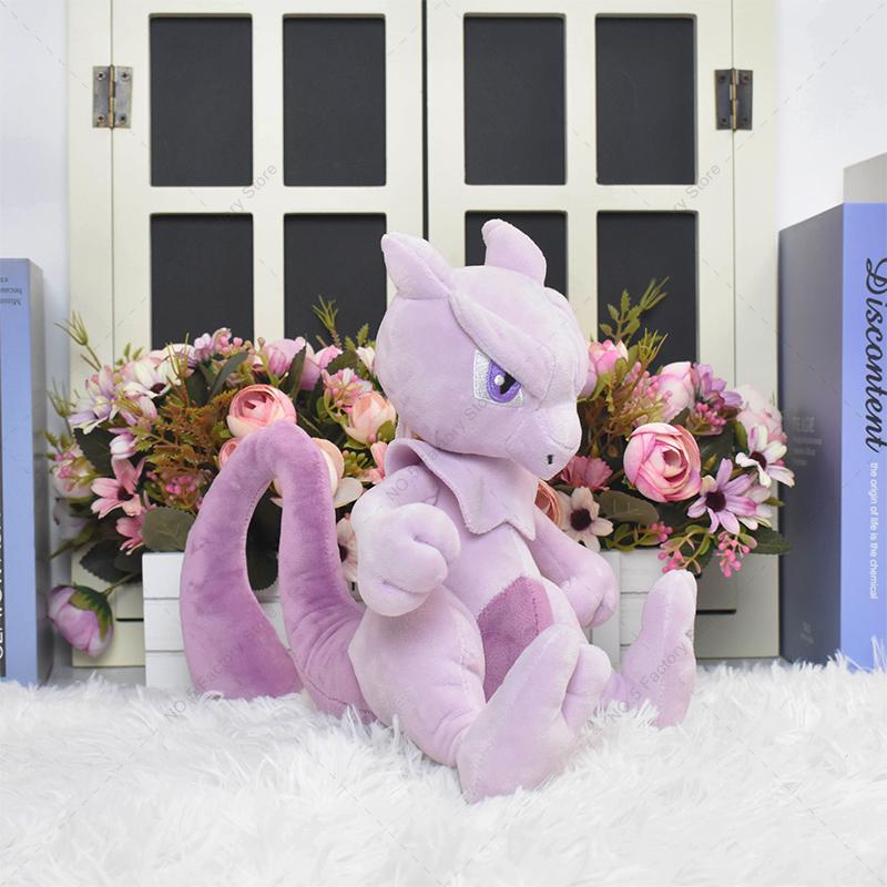 Pokemon Plush Toys Mega Mewtwo Soft Stuffed Toy Mew Evolution Plush Dolls Cartoon Peluche Birthday Gifts for Kids Children