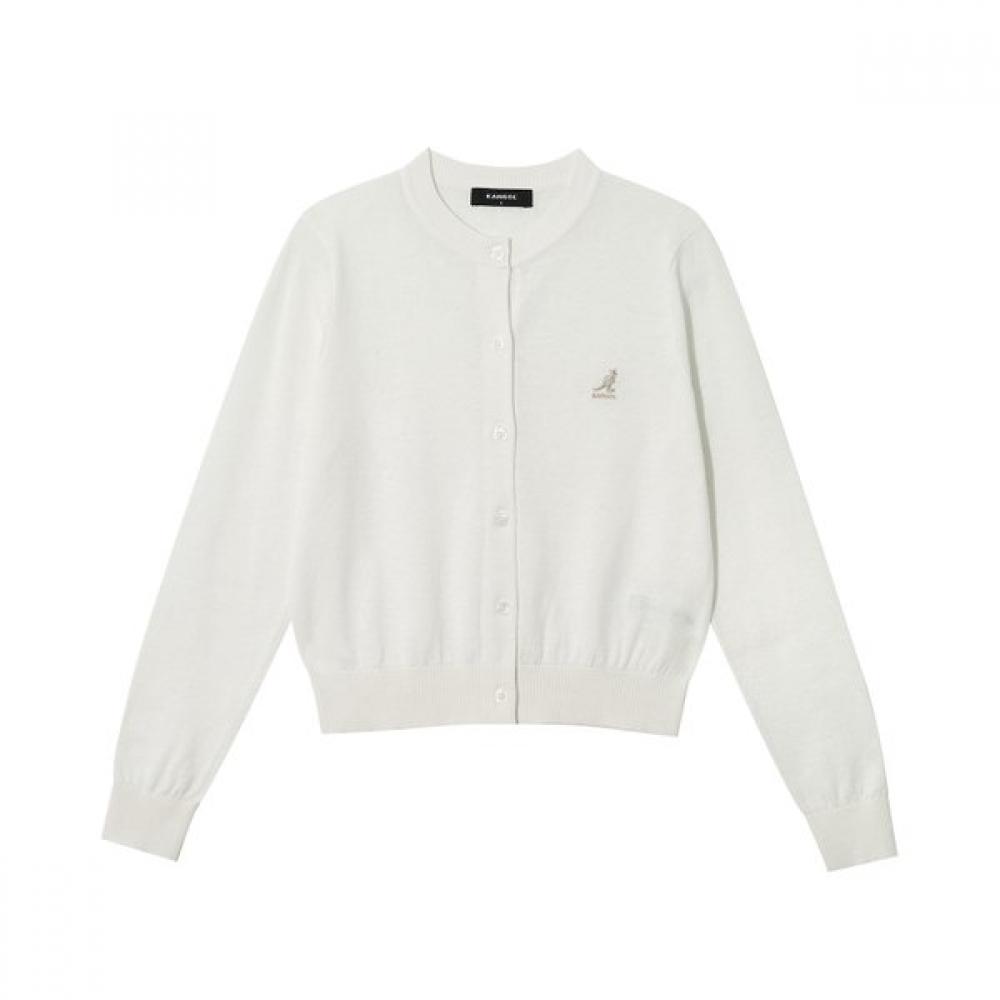 Kangol Women S Linen Cardigan Cream 1921 SS